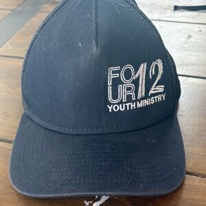 FOUR12 Youth Ministry Black Cap